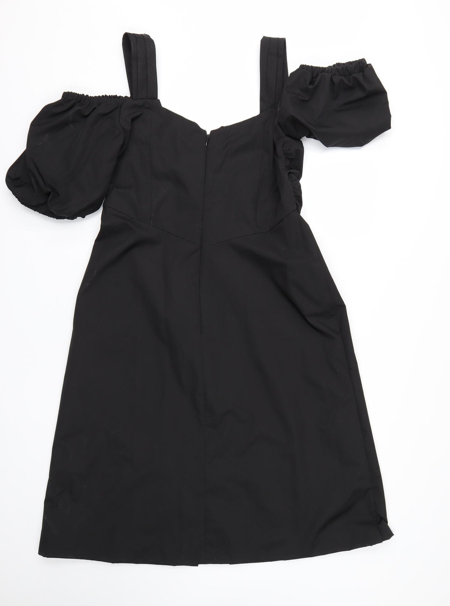 Preworn Womens Black   Tank Dress  Size L
