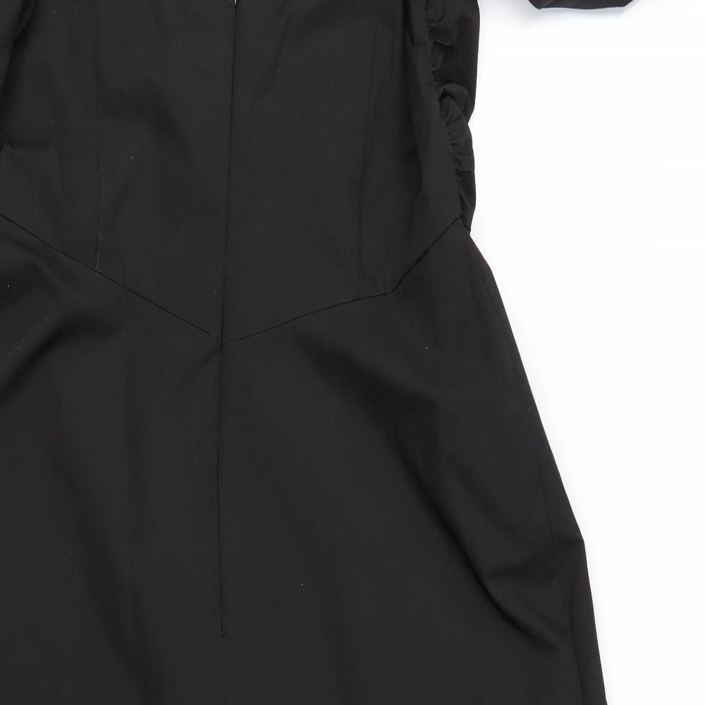 Preworn Womens Black   Tank Dress  Size L