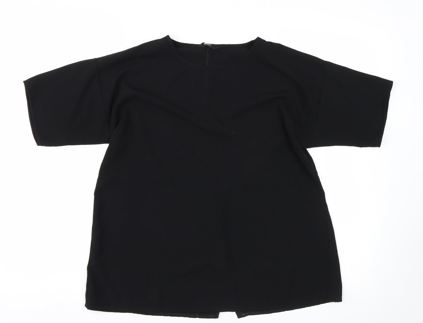 F&F Womens Black   Basic Blouse Size 12