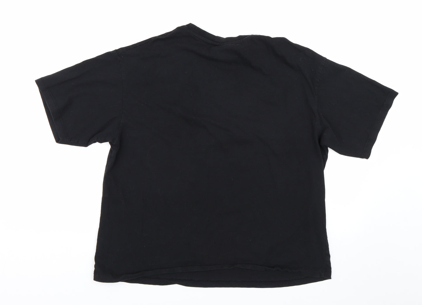 Primark Womens Black   Basic T-Shirt Size S  - stranger things