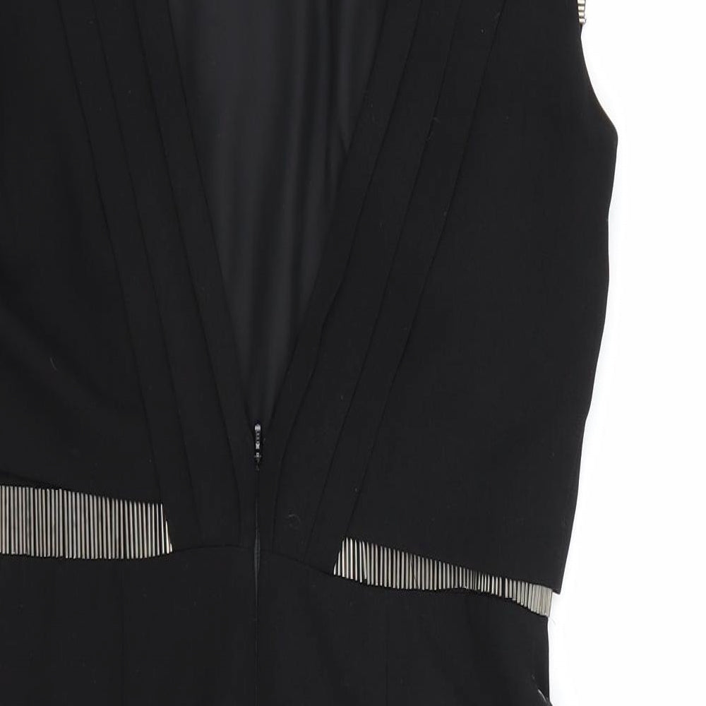 Spotlight Womens Black   Tank Dress  Size 12