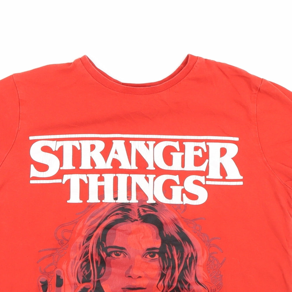 Primark Womens Red   Basic T-Shirt Size M