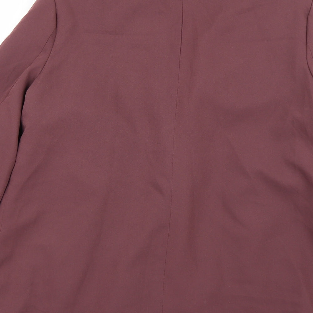 Missguided Womens Purple   Jacket Suit Size 8