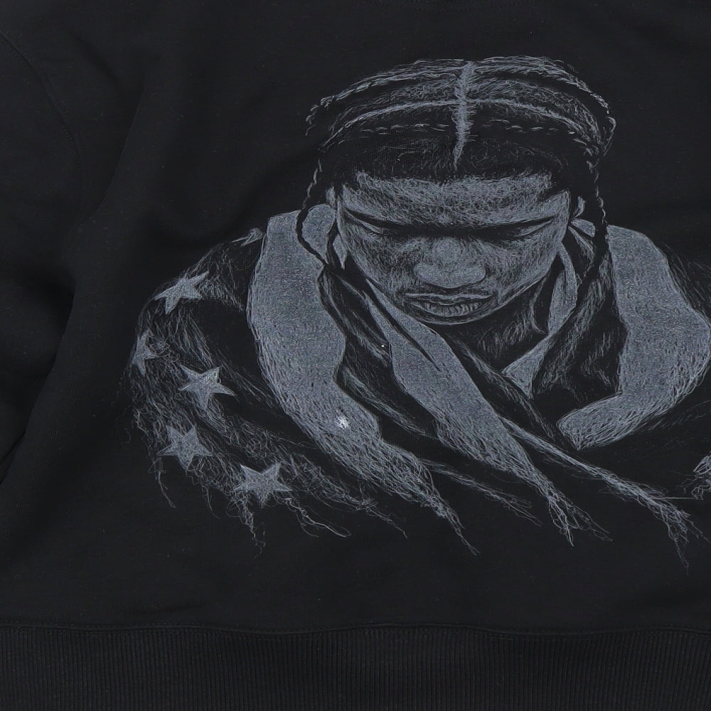 Out of context Mens Black   Pullover Sweatshirt Size S  - ASAP Rocky