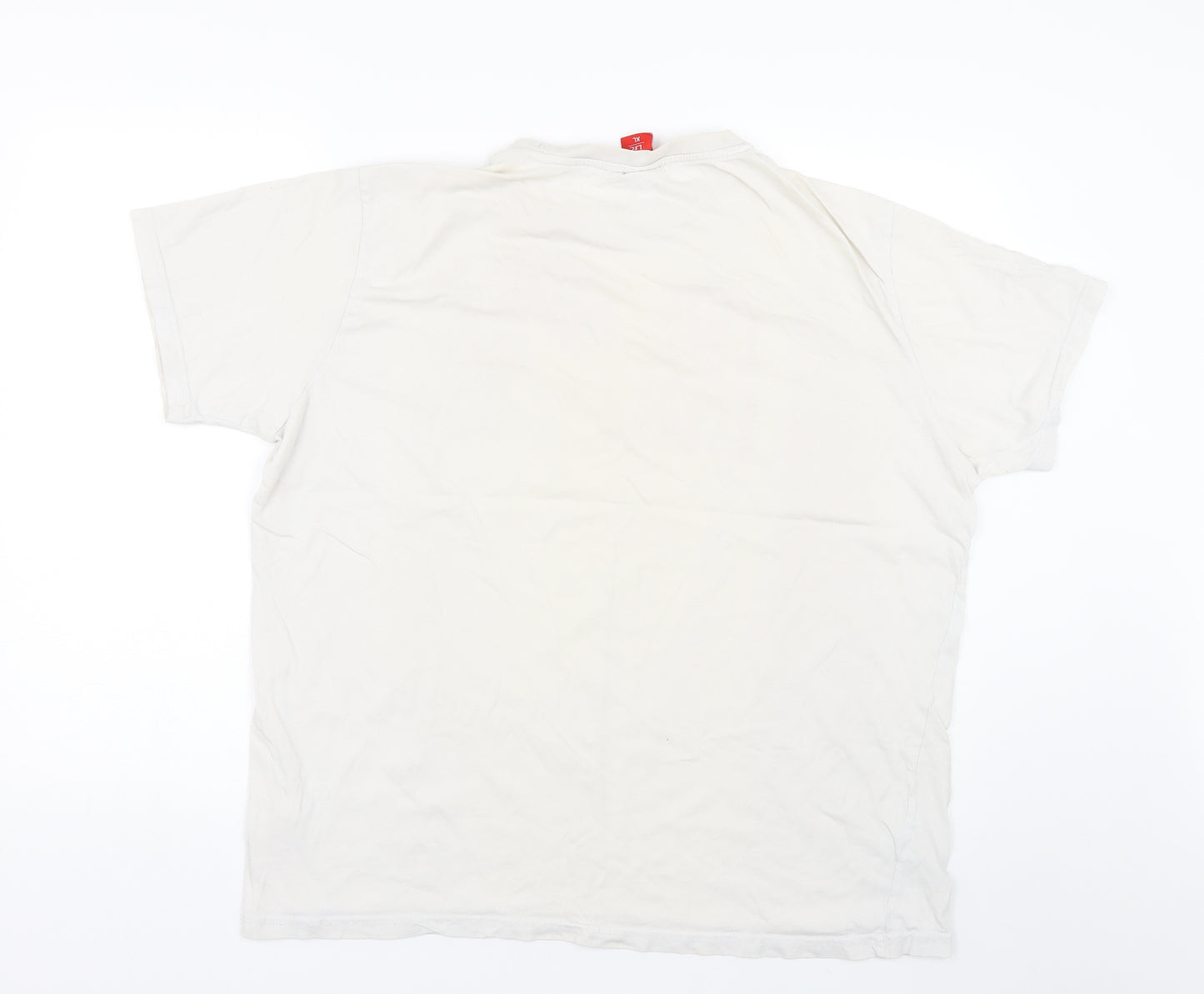 LFC Mens White    T-Shirt Size XL  - Liverpool FC