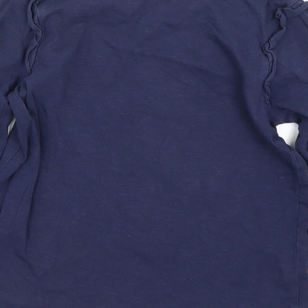 TU Girls Blue   Basic T-Shirt Size 5-6 Years