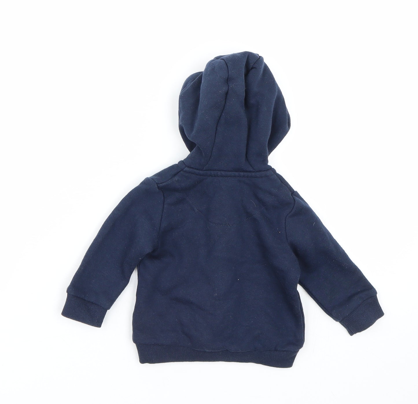 F&F Boys Blue   Full Zip Jumper Size 0-3 Months