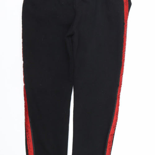Supply & Demand Co. Boys Black Striped  Sweatpants Trousers Size 14-15 Years