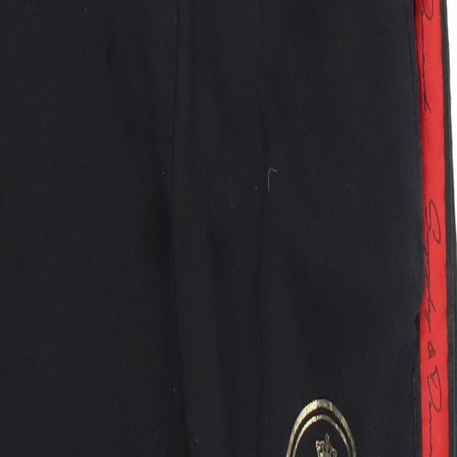 Supply & Demand Co. Boys Black Striped  Sweatpants Trousers Size 14-15 Years