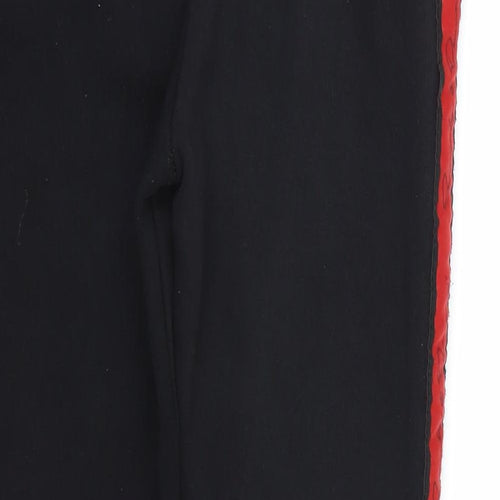 Supply & Demand Co. Boys Black Striped  Sweatpants Trousers Size 14-15 Years