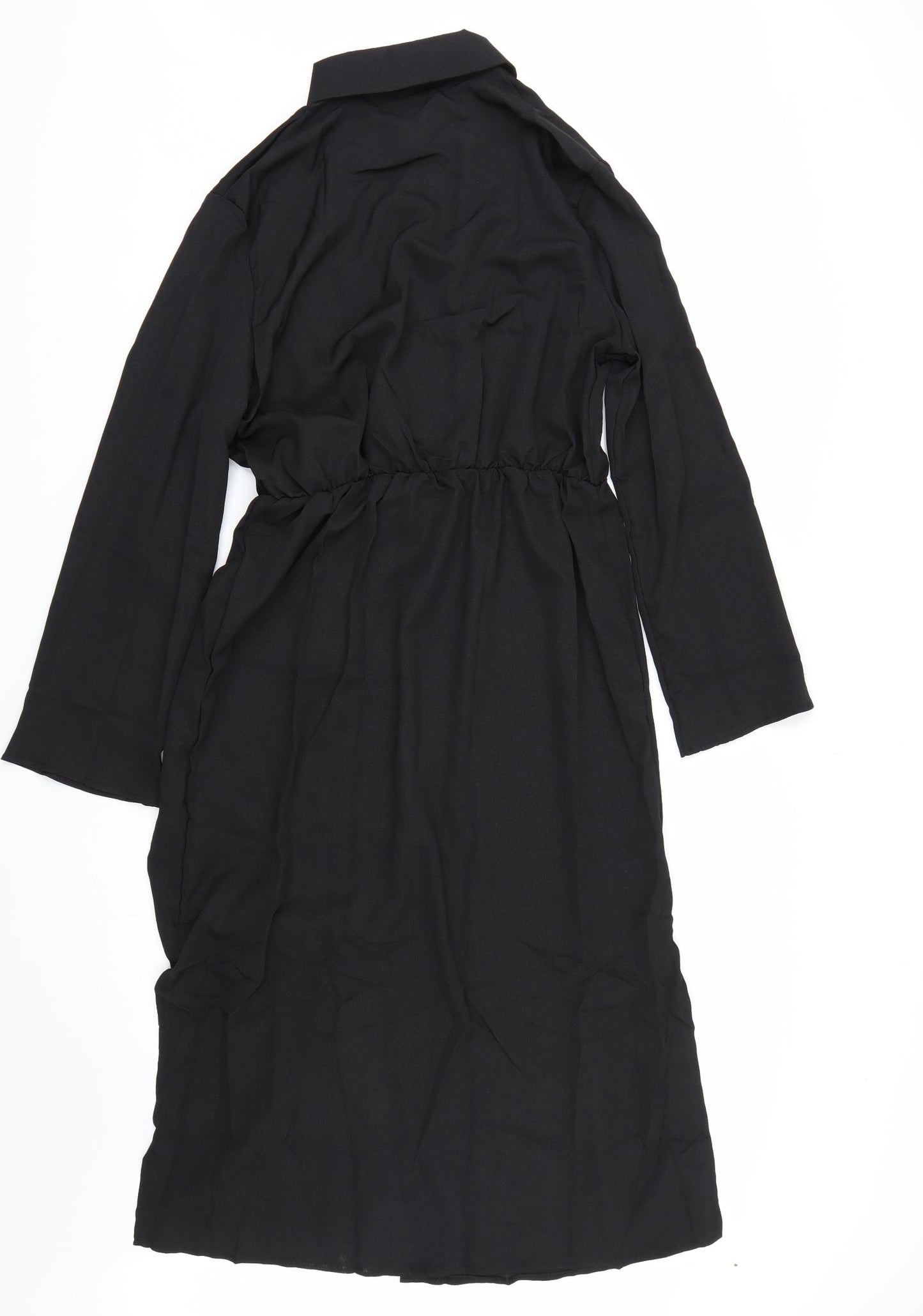Gulang Womens Black   Shirt Dress  Size L