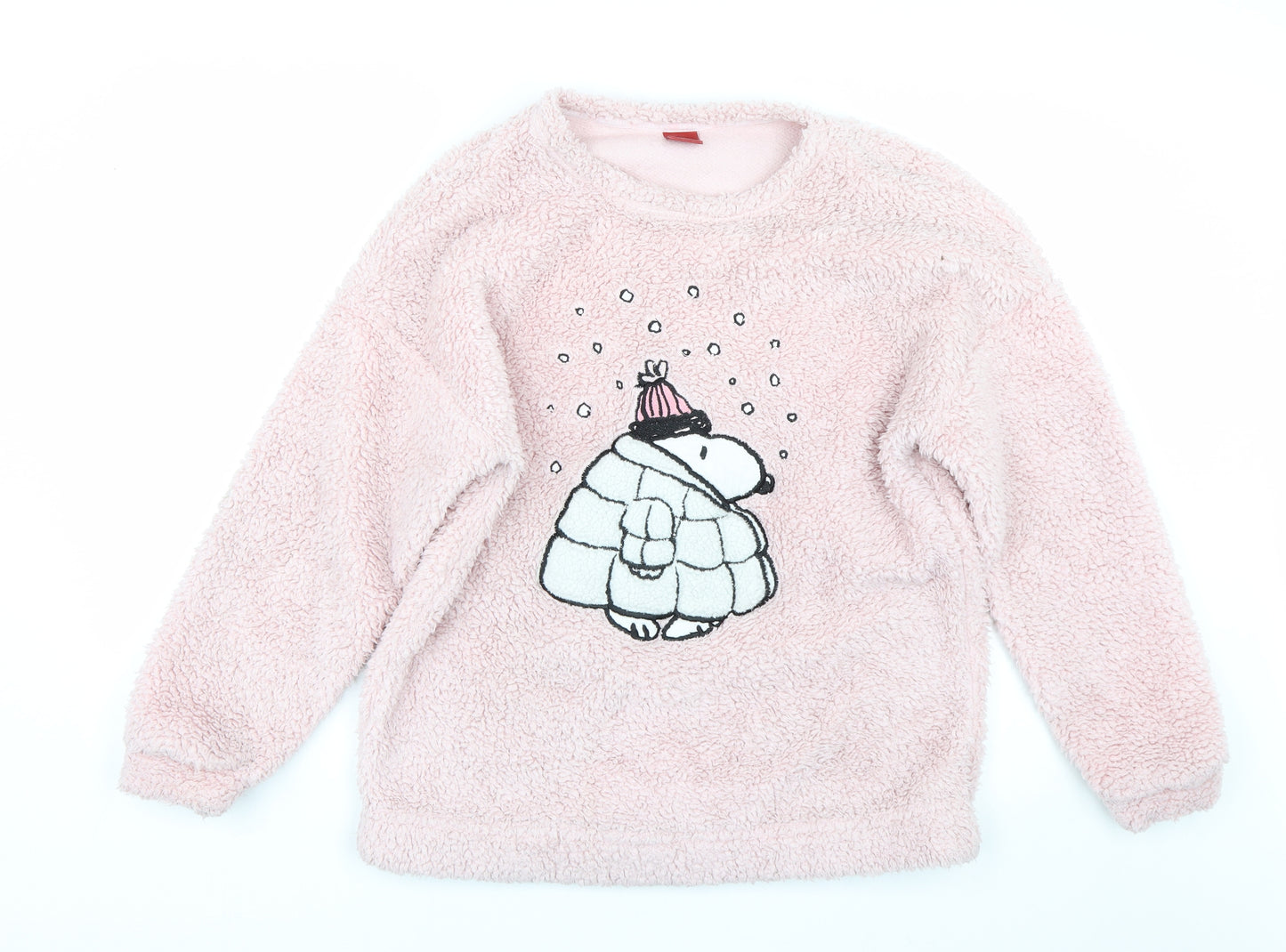 George Womens Pink   Top Pyjama Top Size 14  - Snoopy