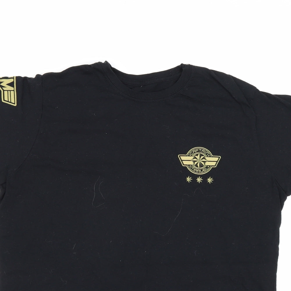 Marvel Mens Black    T-Shirt Size 2XL