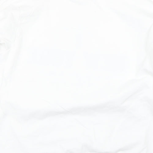 PRETTYLITTLETHING Womens White   Pullover Sweatshirt Size M