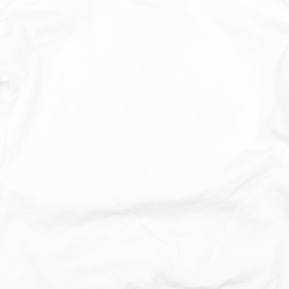 PRETTYLITTLETHING Womens White   Pullover Sweatshirt Size M