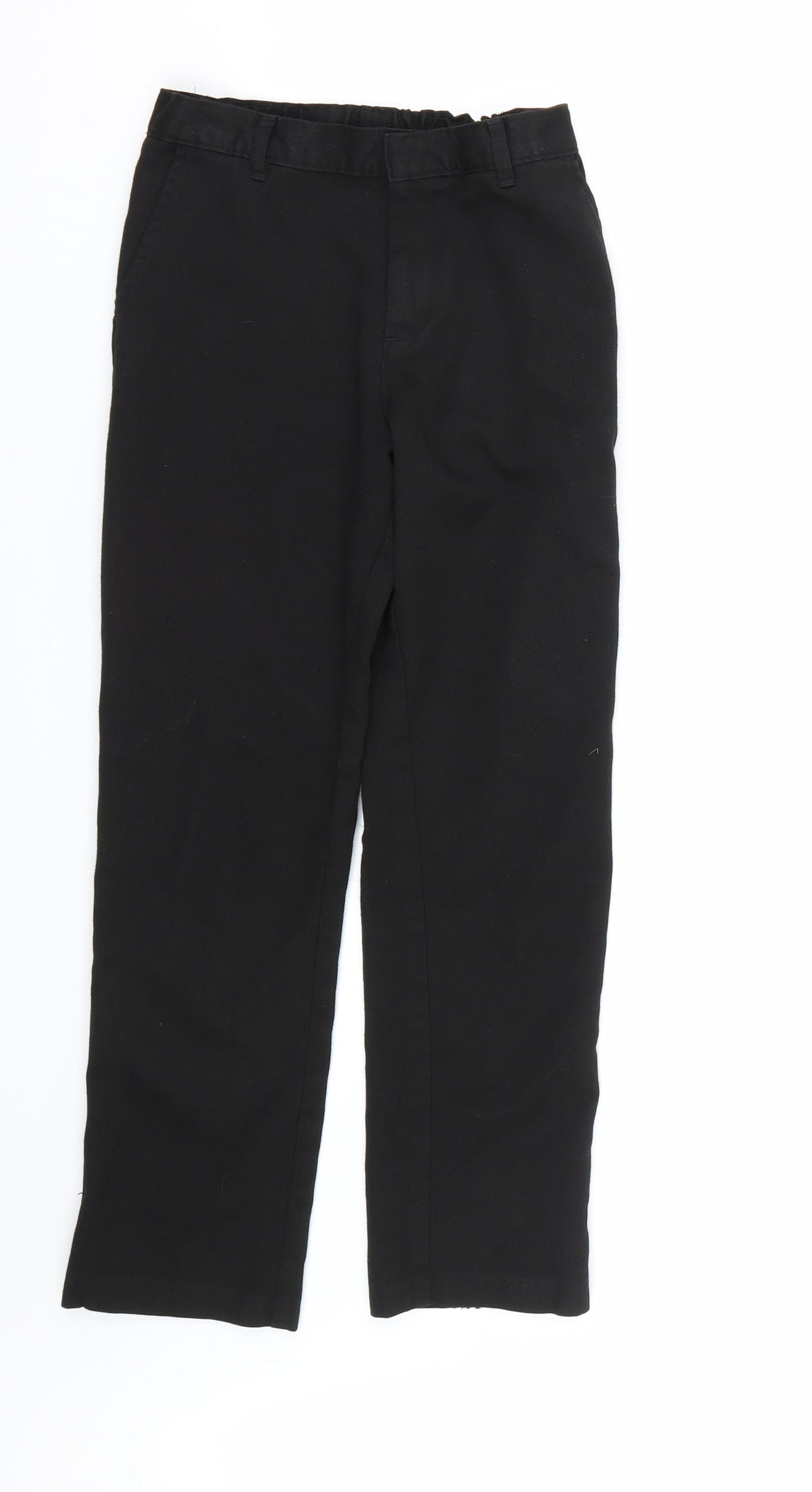 George Boys Black   Dress Pants Trousers Size 9-10 Years - School uniform