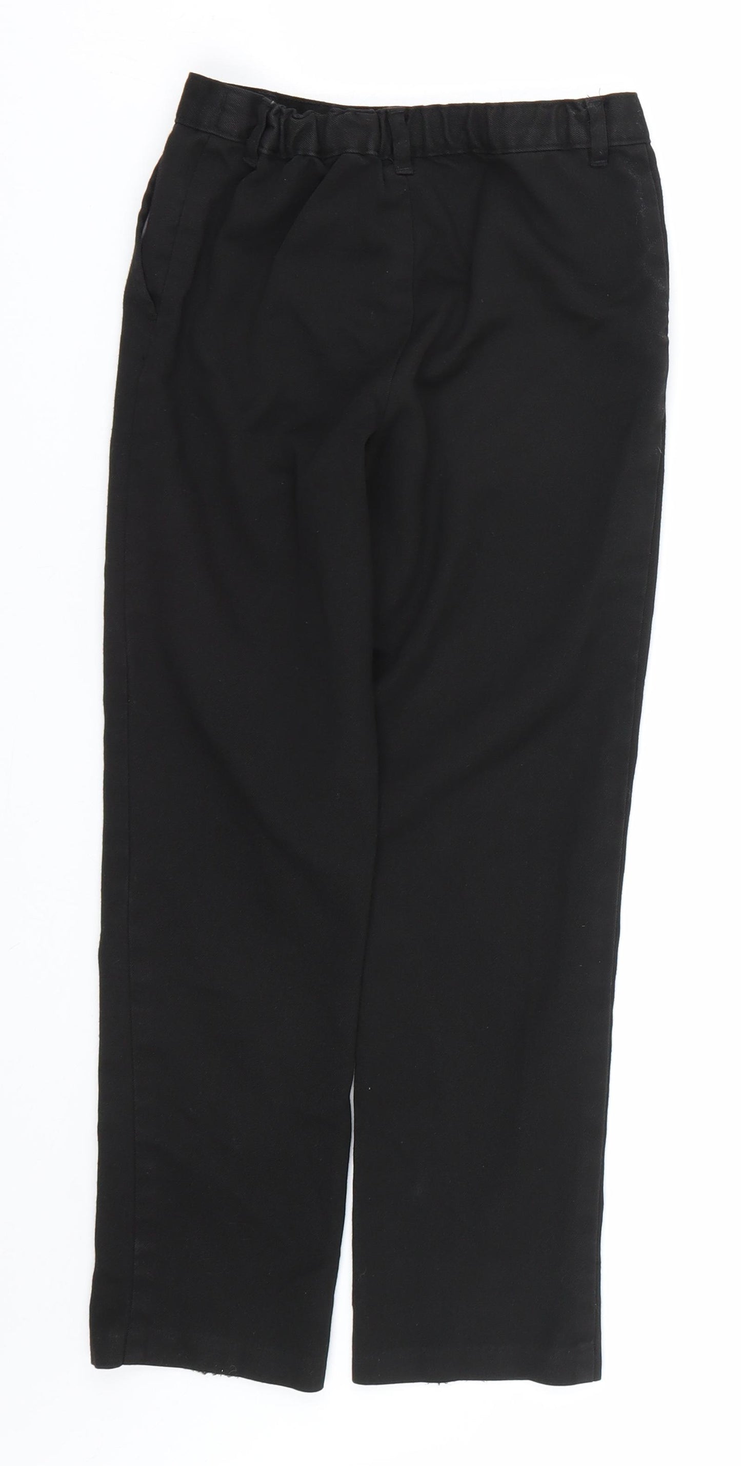 George Boys Black   Dress Pants Trousers Size 9-10 Years - School uniform