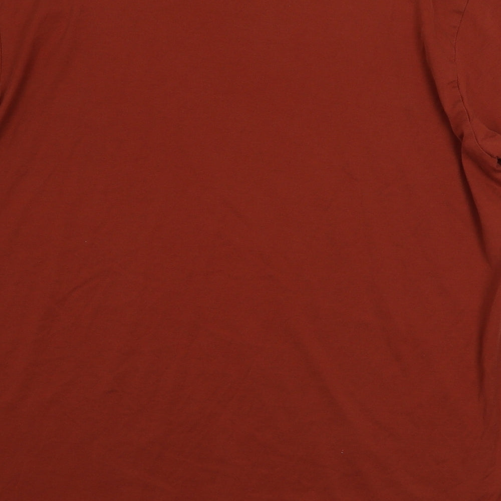 Sunspel Mens Brown    T-Shirt Size L