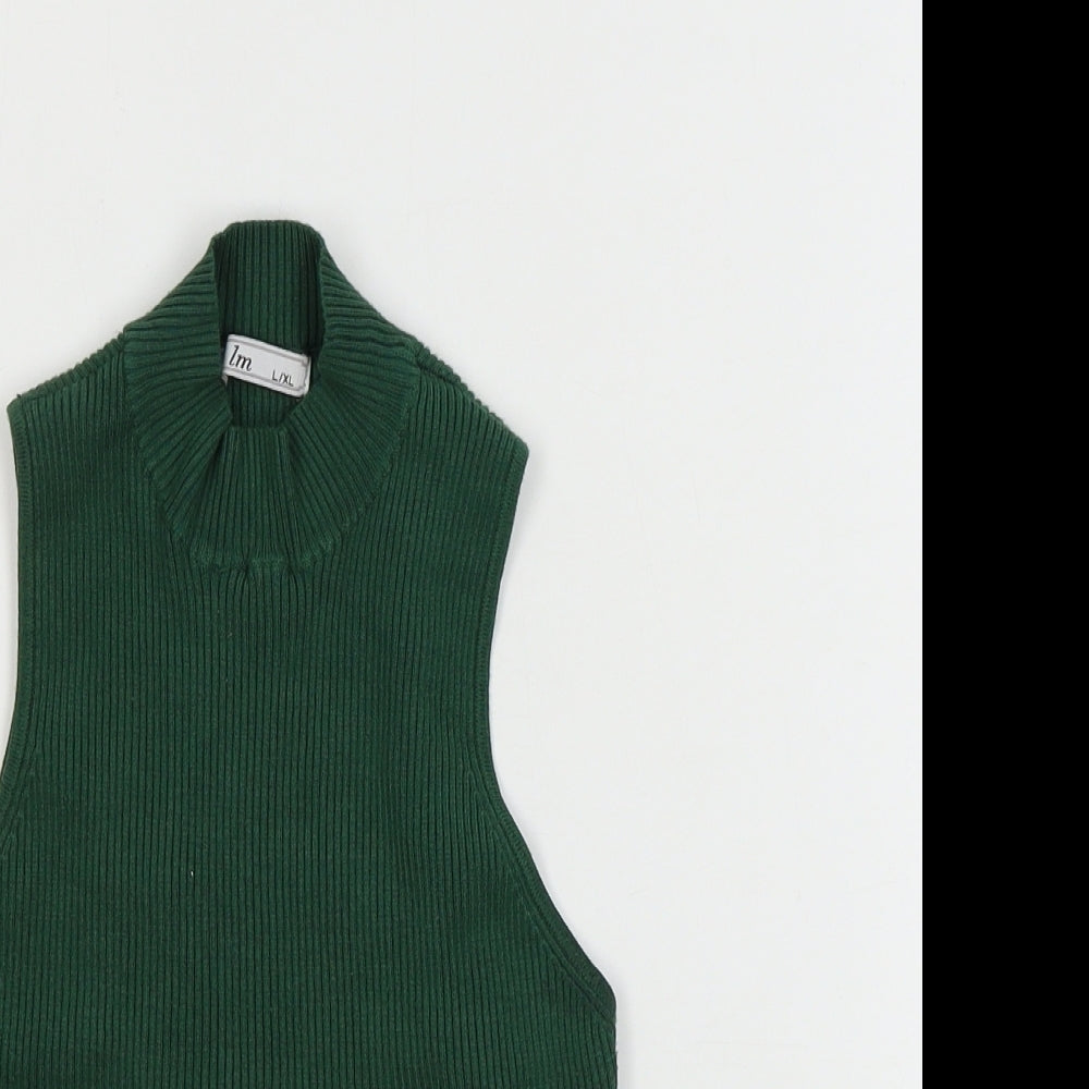 lm  Womens Green   Pullover Jumper Size XL