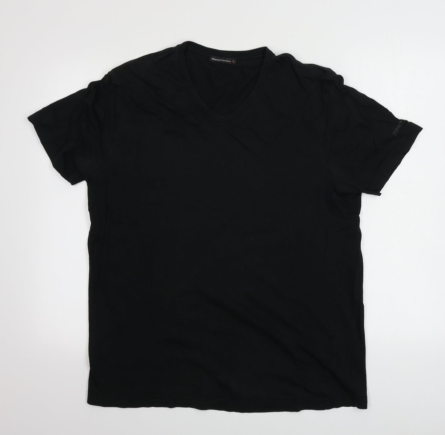 Mobaco  Mens Black    T-Shirt Size M