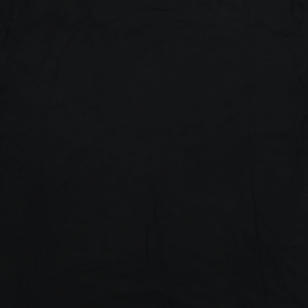 Mobaco  Mens Black    T-Shirt Size M