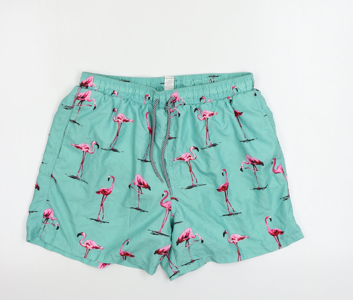 TU Mens Green   Bermuda Shorts Size M