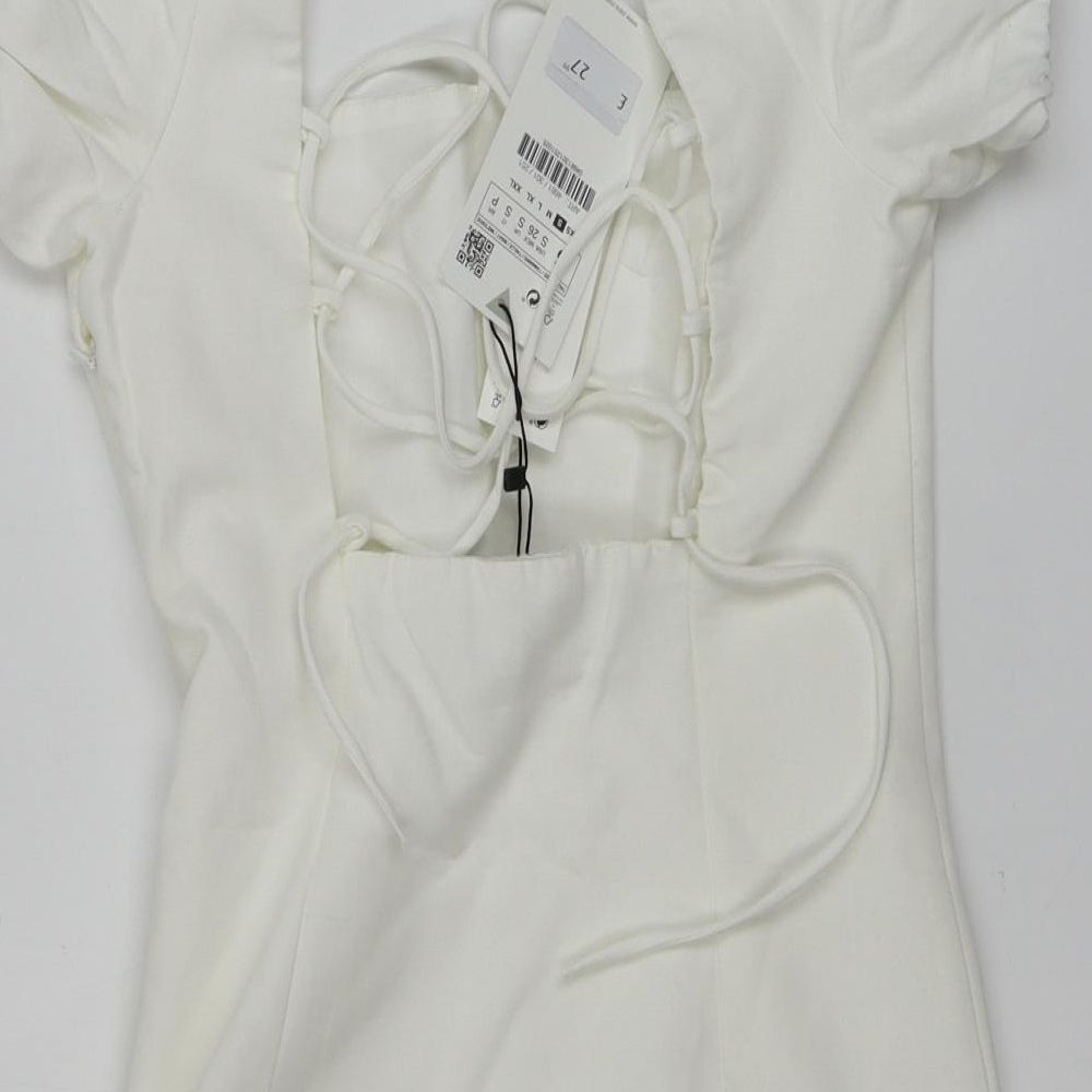 Zara Womens White   A-Line  Size S