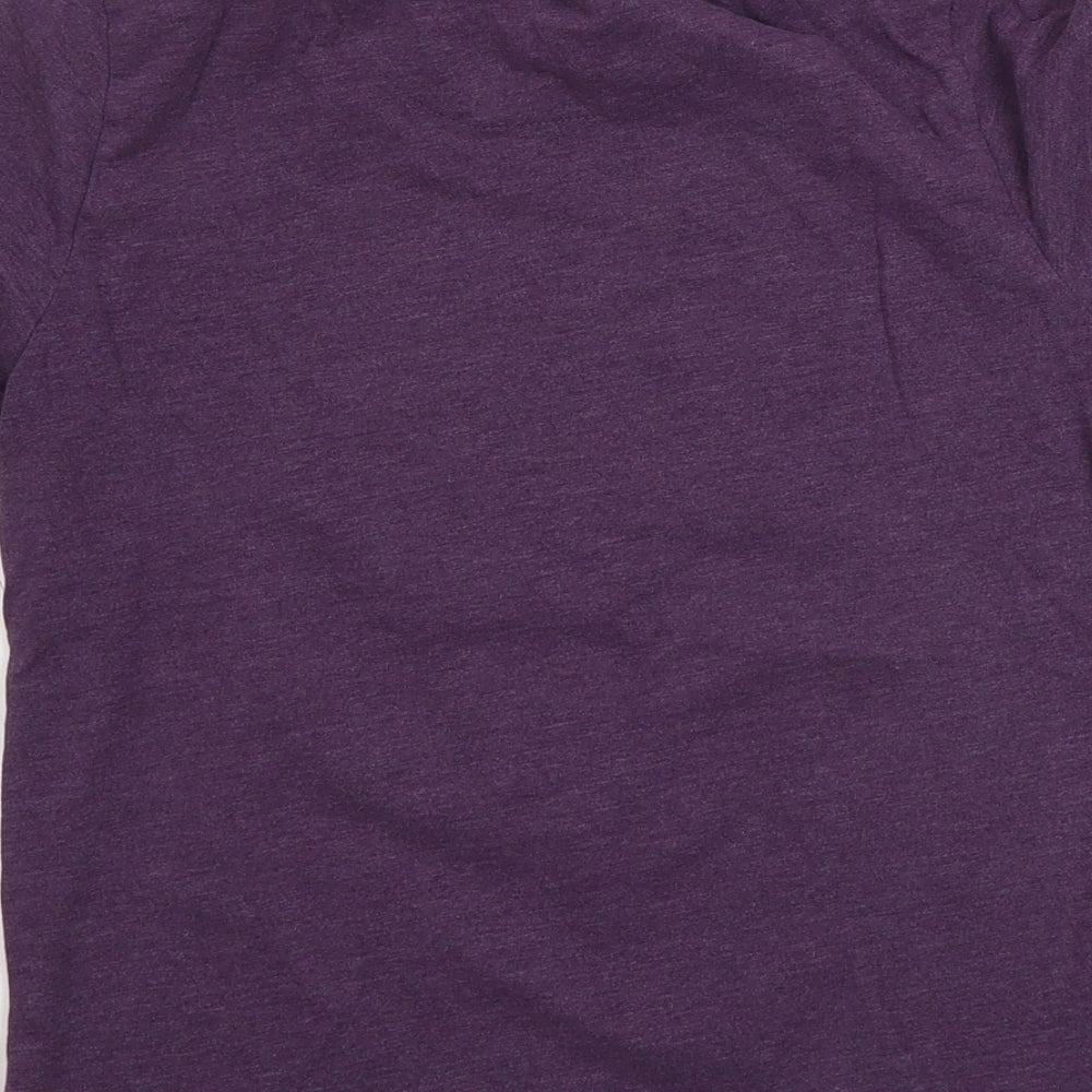 F&F  Boys Purple   Basic T-Shirt Size 10-11 Years
