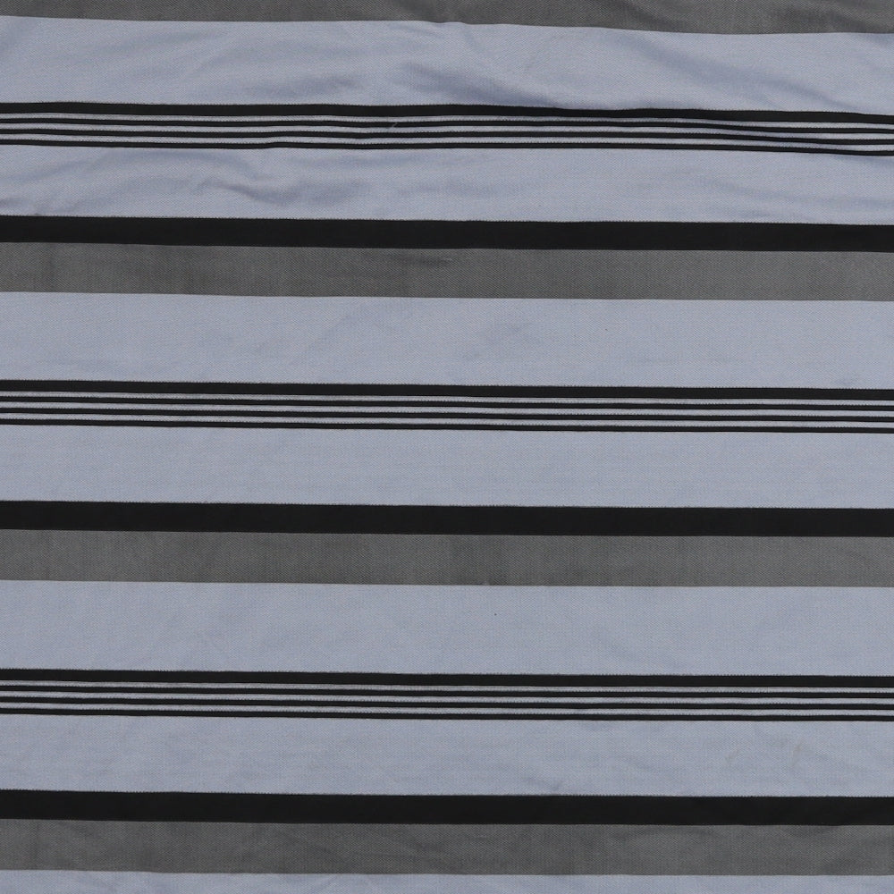 High Street  Mens Grey Striped   Polo Size L