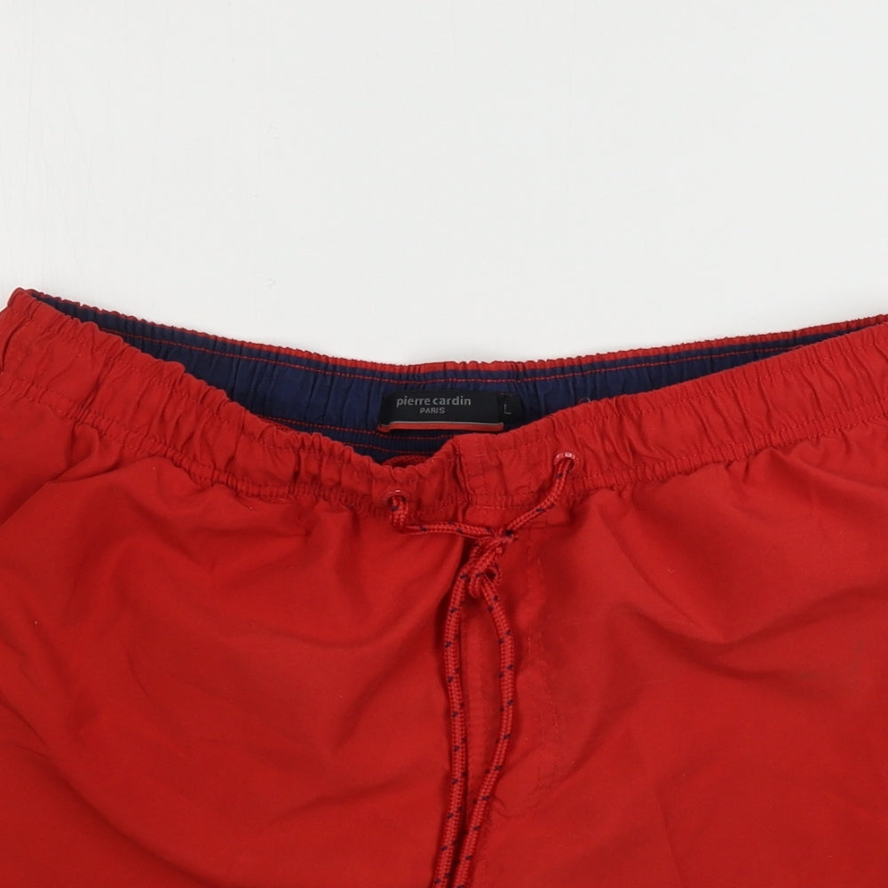 Pierre Cardin  Mens Red   Bermuda Shorts Size L