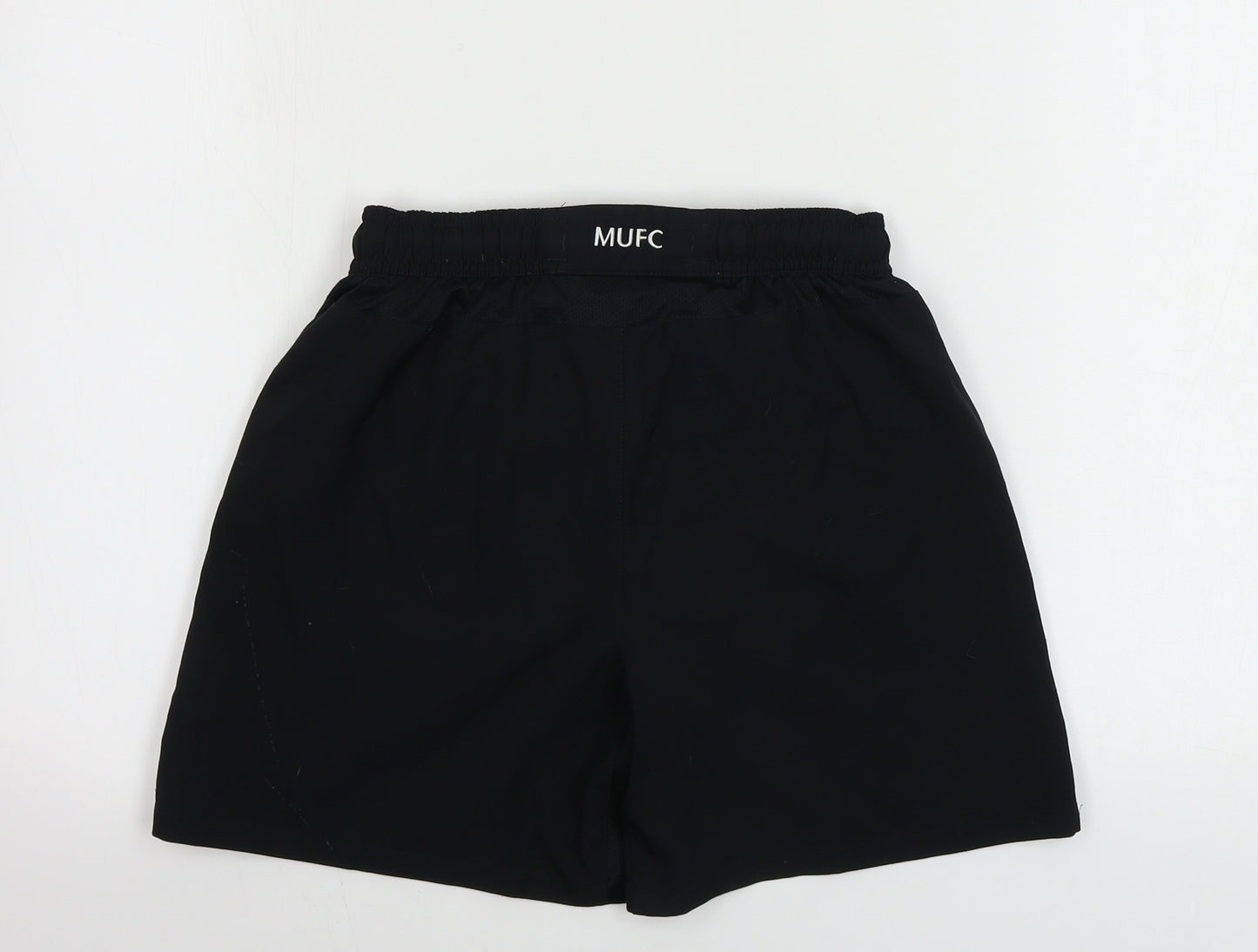 Nike  Boys Black   Bermuda Shorts Size 10-11 Years - MANCHESTER UNITED