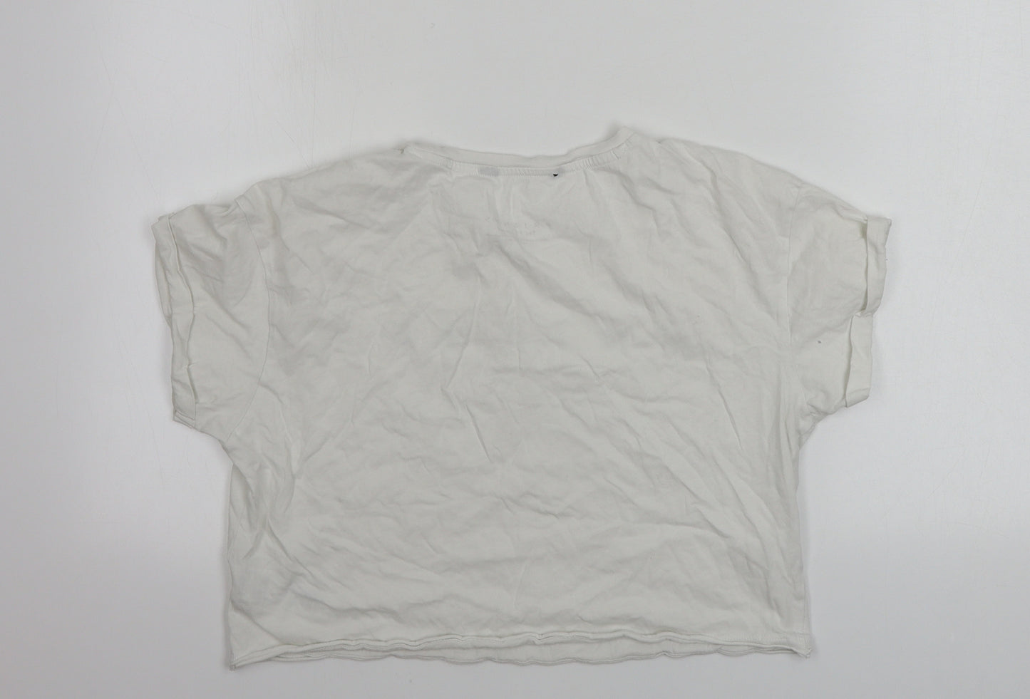 New Look  Girls White   Basic T-Shirt Size 11-12 Years