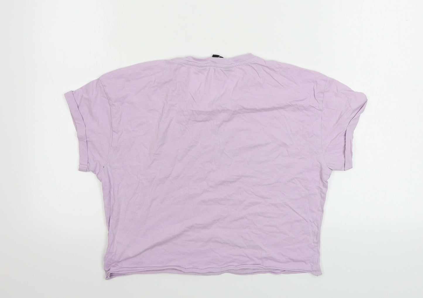 New Look  Girls Purple   Basic Polo Size 14-15 Years