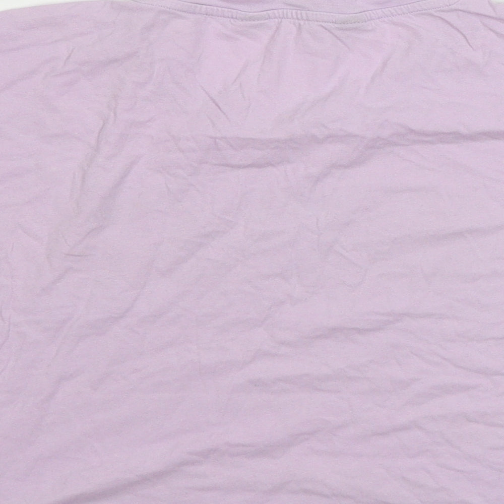 New Look  Girls Purple   Basic Polo Size 14-15 Years