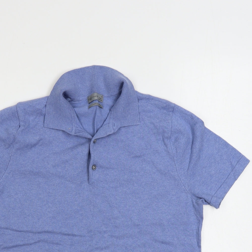 Marks and Spencer  Mens Blue    Polo Size M