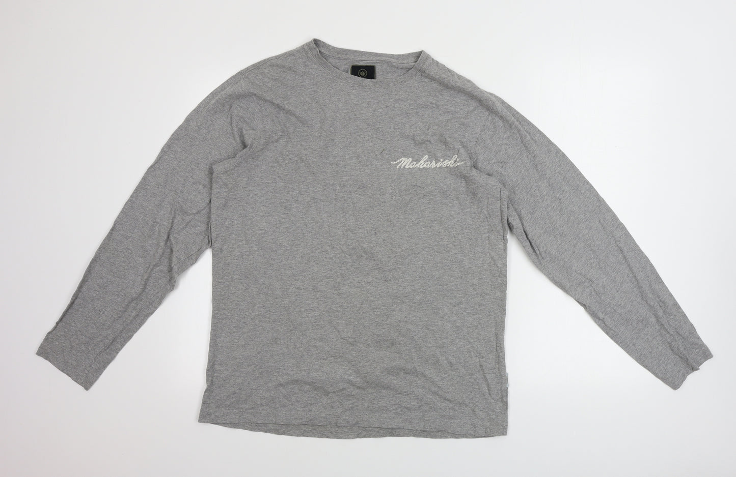 Maharishi  Mens Grey    T-Shirt Size M