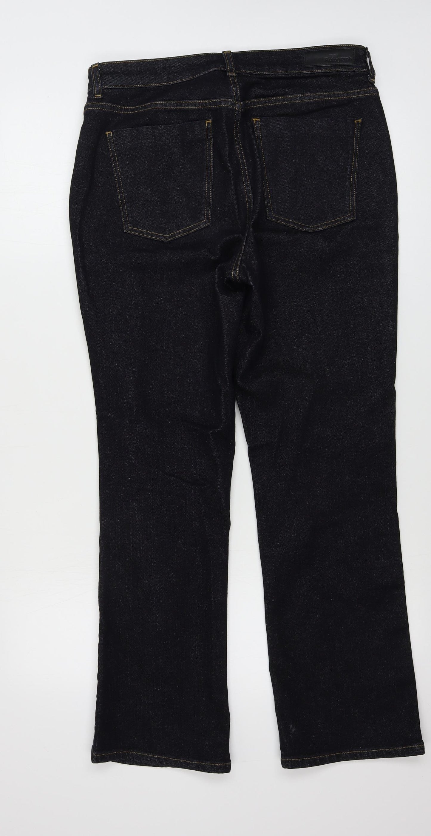 Marks and Spencer  Womens Grey   Straight Jeans Size 12 L27 in