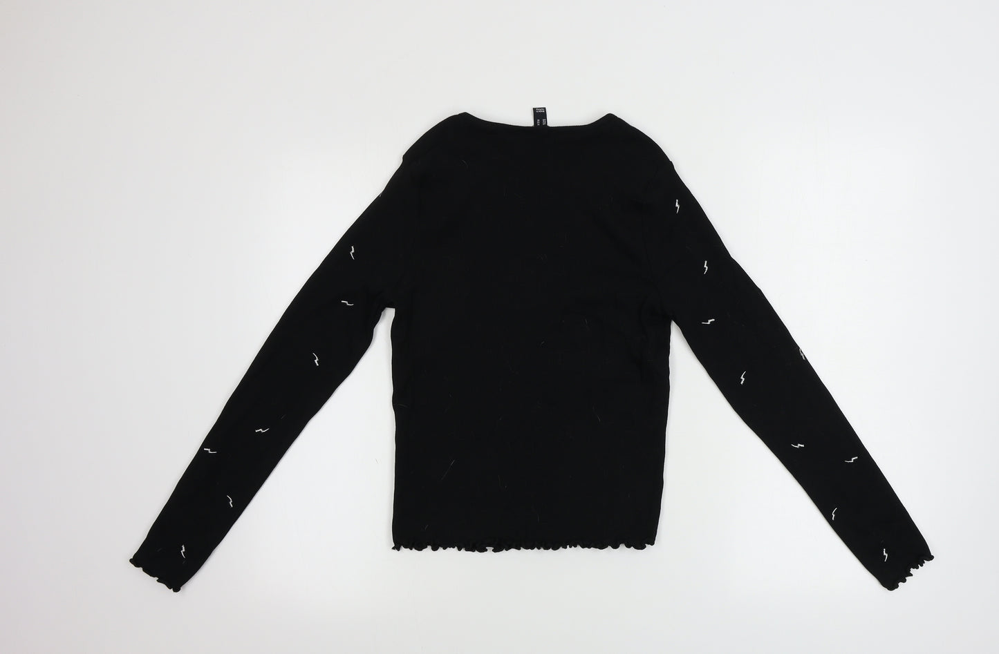 New Look  Womens Black   Basic T-Shirt Size 14