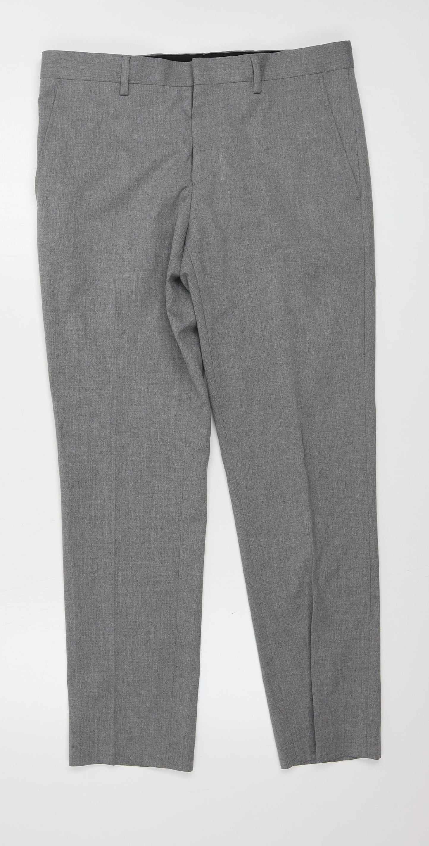 River Island  Mens Grey   Trousers  Size 32 in L30 in