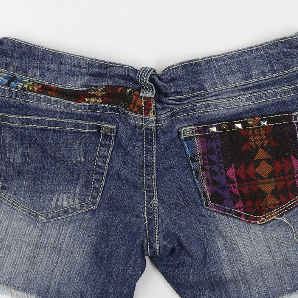 Hot Kiss  Womens Blue   Hot Pants Shorts Size 8