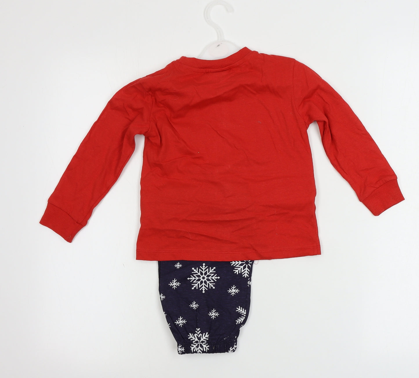 Preworn  Boys Red    Lounge Set Size 3-4 Years  - Christmas