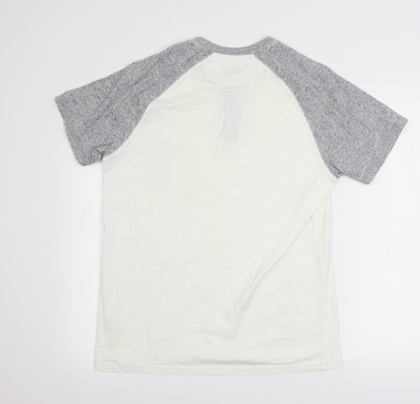 Easy Mens White    T-Shirt Size L