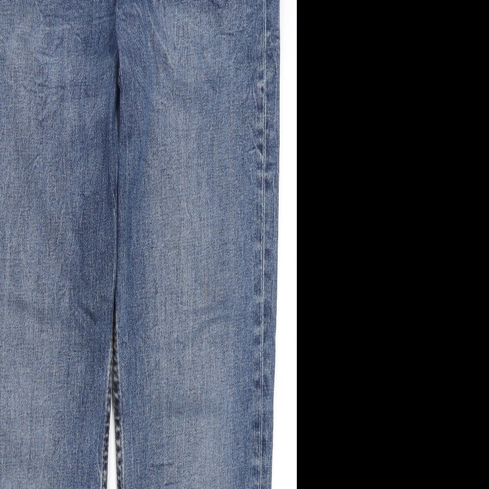 Levi Mens Blue   Straight Jeans Size 34 in L31 in