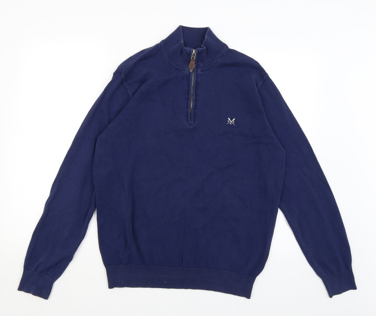 Crew Clothing Co Mens Blue   Pullover Jumper Size L