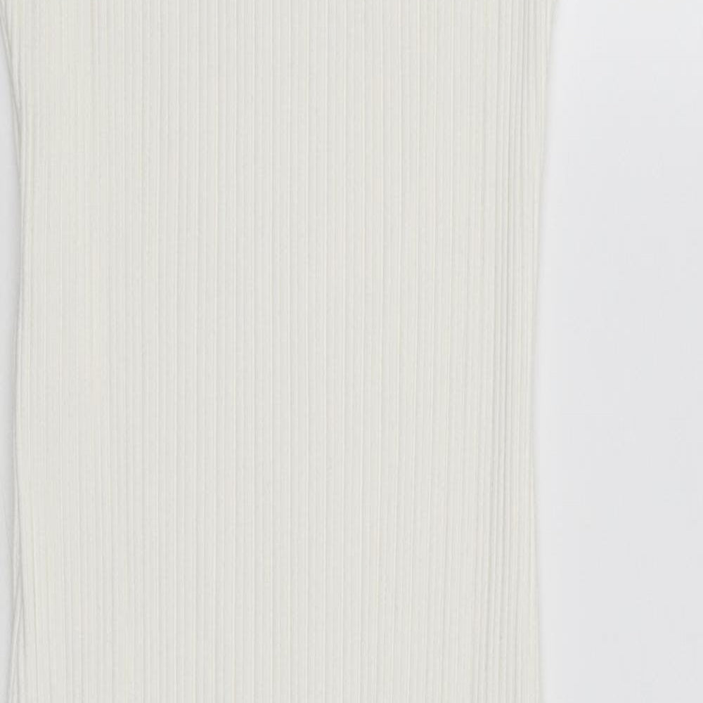 Topshop Womens White   Slip Dress  Size 10