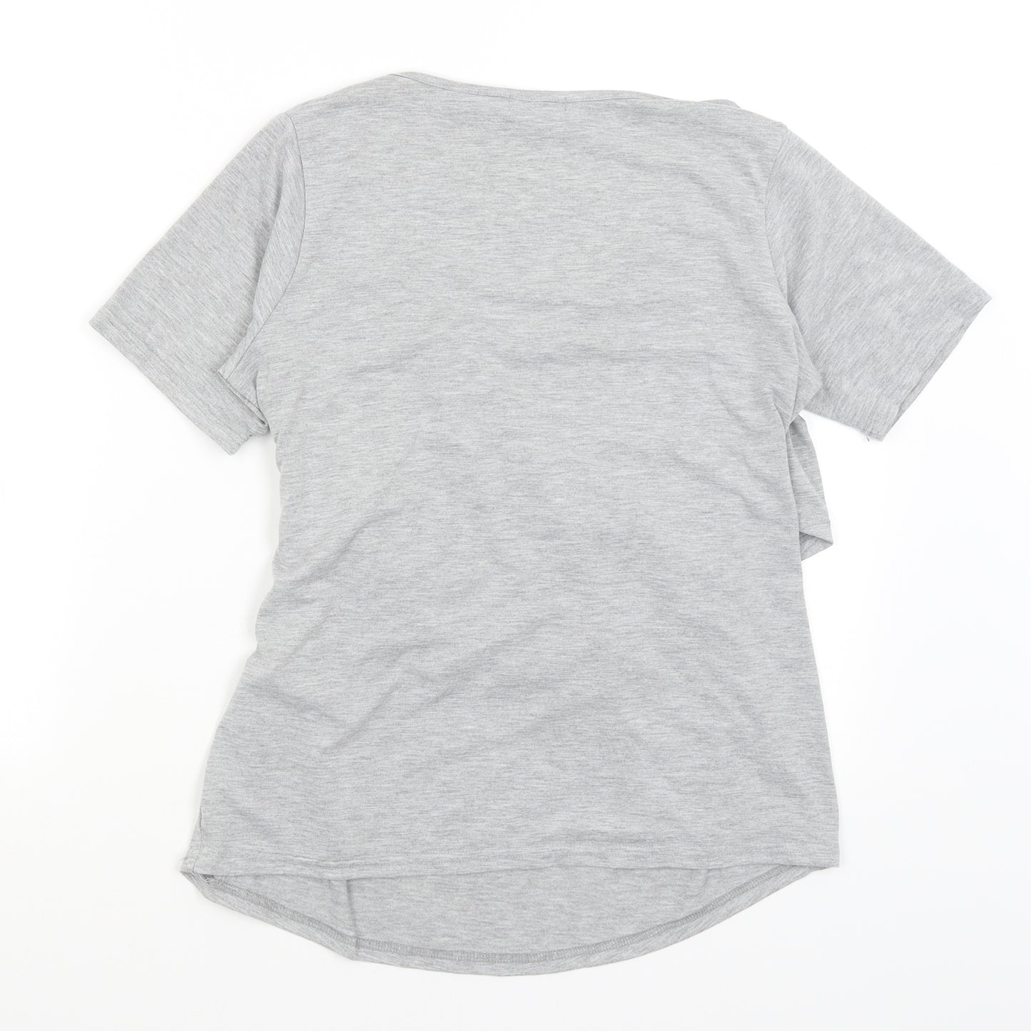 Boohoo Womens Grey   Basic T-Shirt Size 12