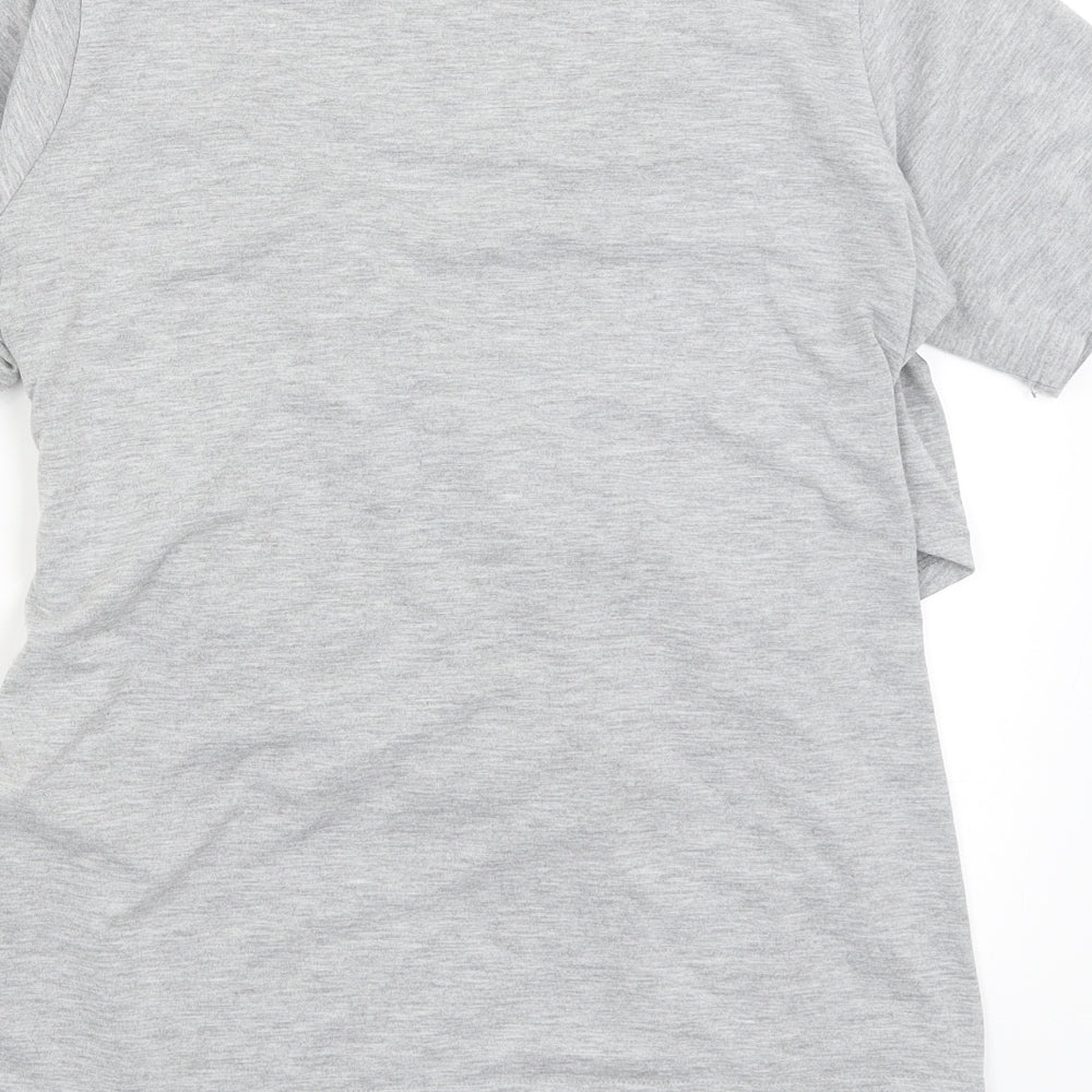 Boohoo Womens Grey   Basic T-Shirt Size 12