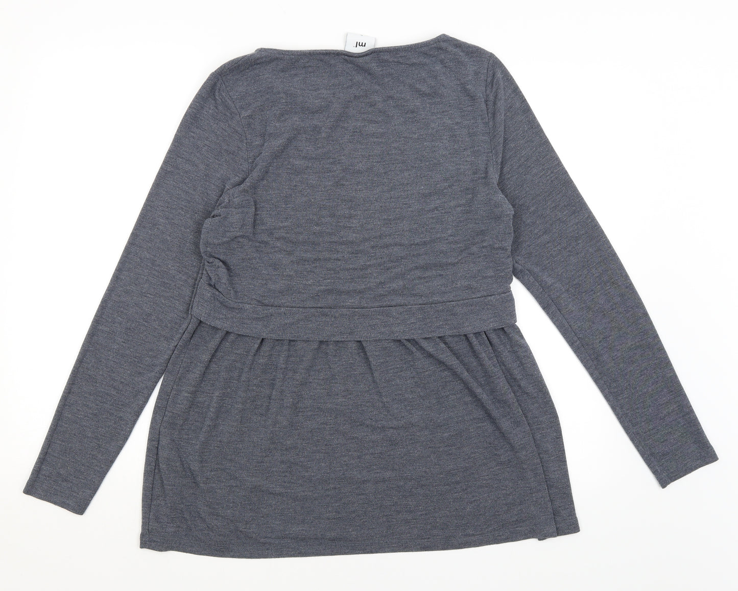 Mama Licious Womens Grey   Basic T-Shirt Size XL