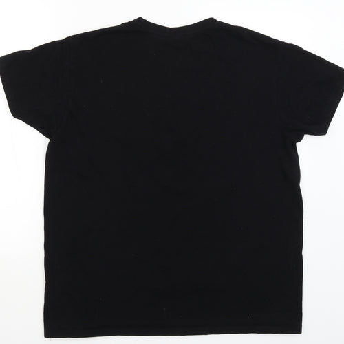 Sol's Womens Black   Basic T-Shirt Size XL