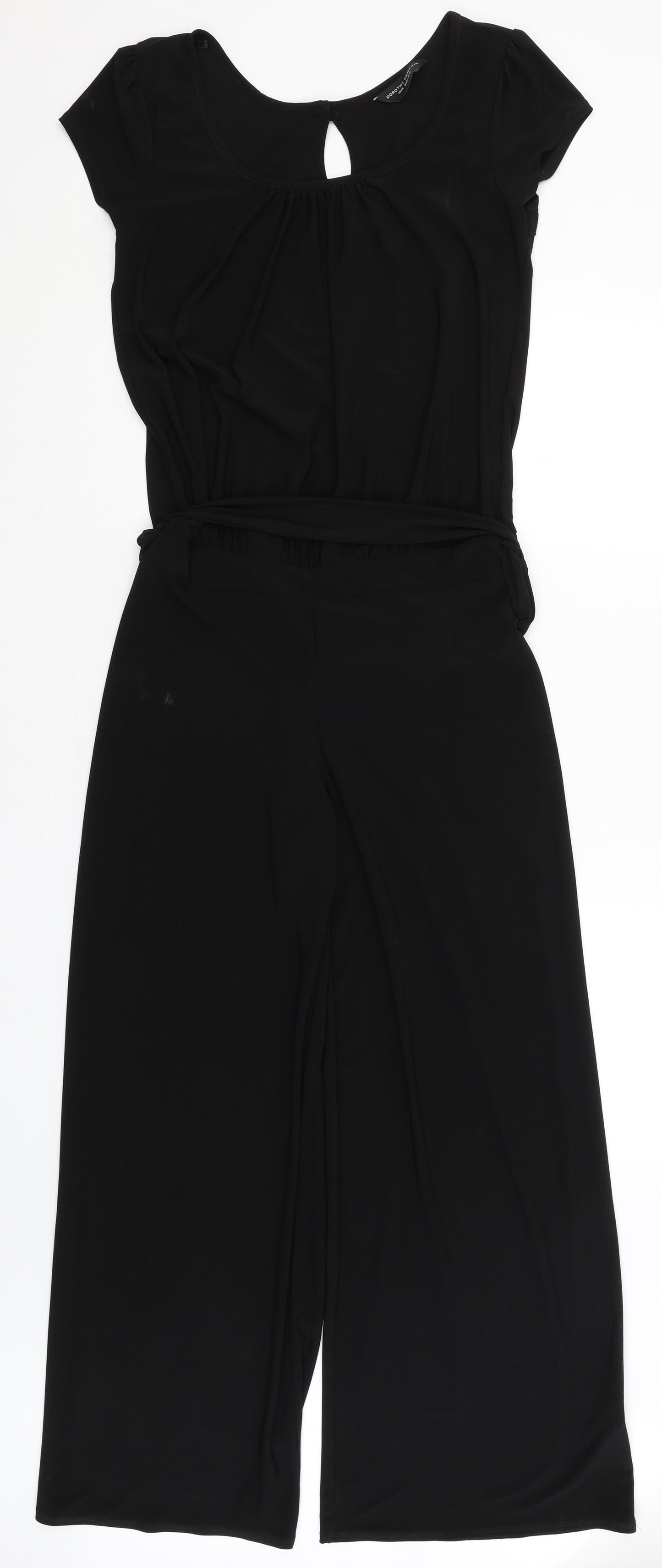 Dorothy Perkins Womens Black   Catsuit One-Piece Size 10 L29 in